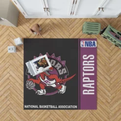 Toronto Raptors NBA Basketball Floor Rug