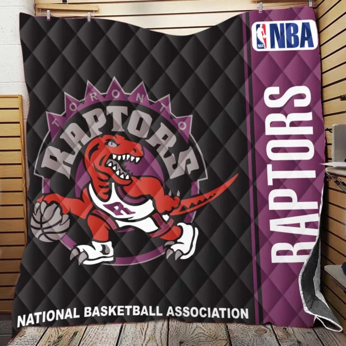 Toronto Raptors NBA Basketball Quilt Blanket