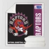 Toronto Raptors NBA Basketball Sherpa Fleece Blanket