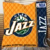 Utah Jazz NBA Basketball Quilt Blanket