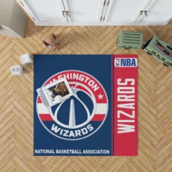 Washington Wizards NBA Basketball Floor Rug