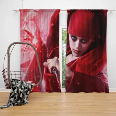 Daisy Head Dungeons and Dragons Intrigue Window Curtain