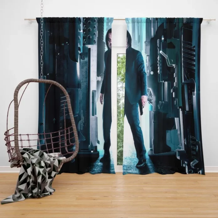 John Wick Chapter 4 Redemptions Call Window Curtain