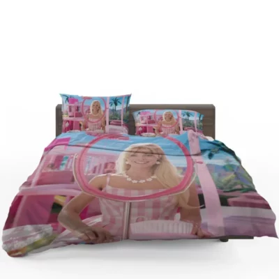 Margot Robbie Barbies Movie Reimagined Bedding Set