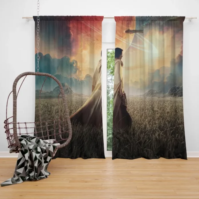 Rebel Moon Galactic Revolution Window Curtain