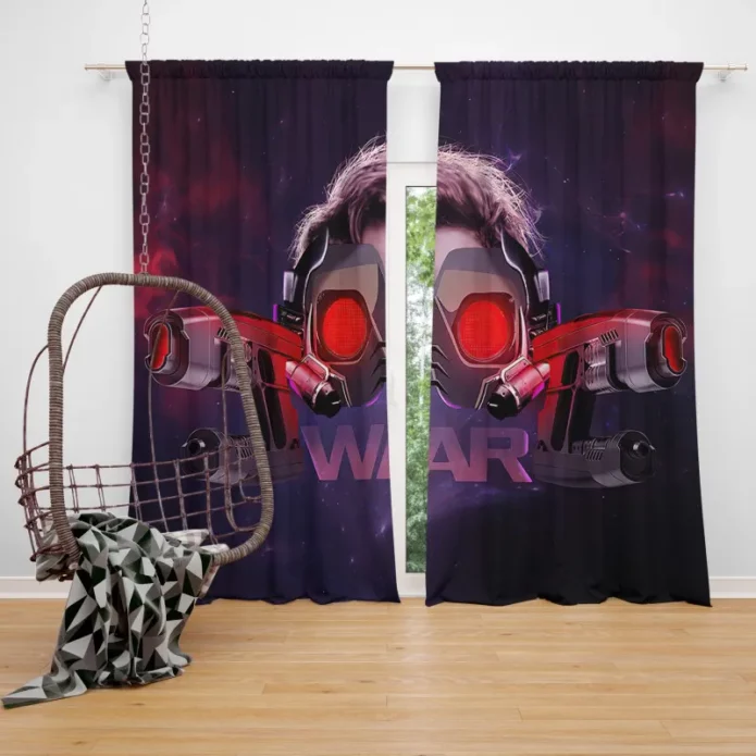 StarLord Guardians of the Galaxys Cosmic Quest Window Curtain