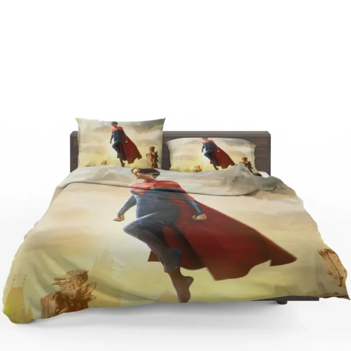 Supergirl in The Flash Crossover Spectacle Bedding Set