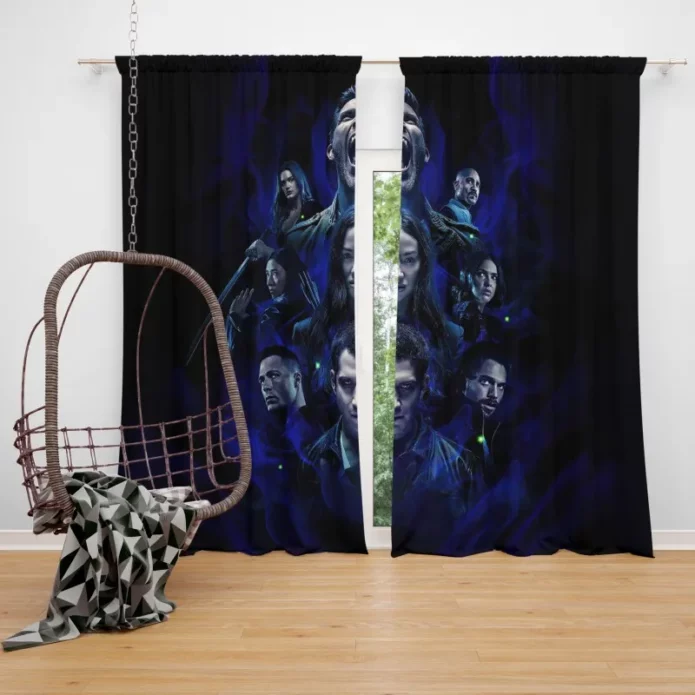 Teen Wolf The Movies Howling Adventure Window Curtain