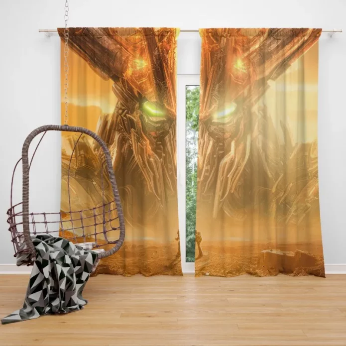 Transformers Rise of the Beasts An Epic Transformation Window Curtain