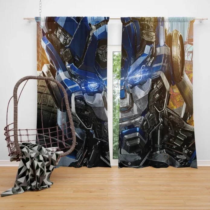 Transformers Rise of the Beasts Evolution Unleashed Window Curtain