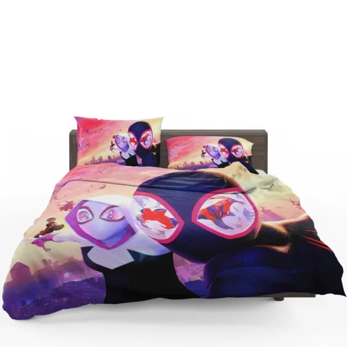 Web Of Heroes The Spider Verse Crisis Bedding Set