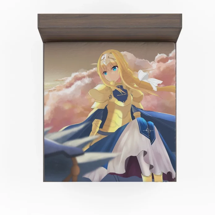 Alicization Alice SAO Heroine Anime Fitted Sheet