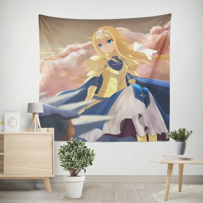 Alicization Alice SAO Heroine Anime Wall Tapestry
