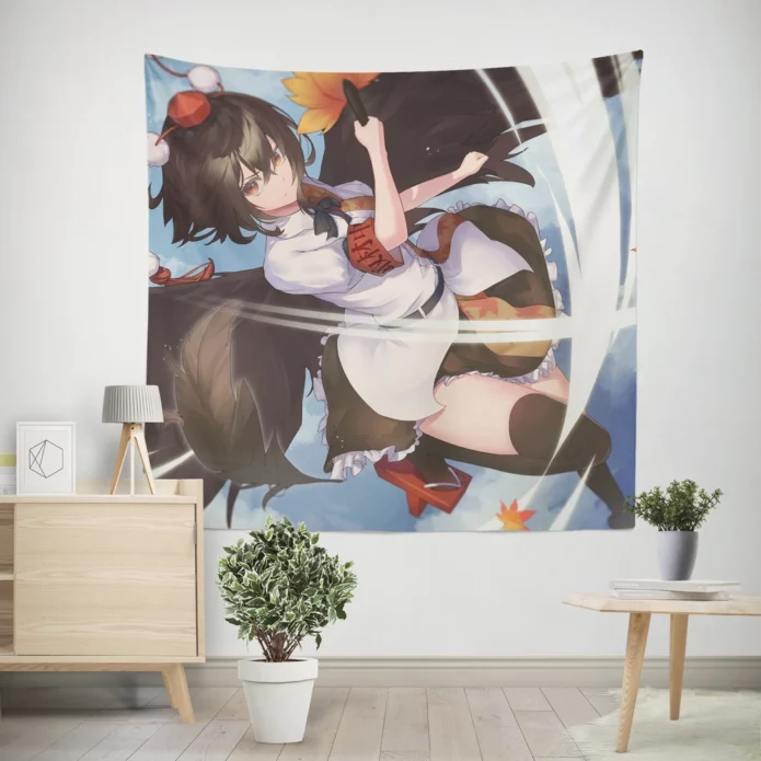 Aya Shameimaru Touhou World Anime Wall Tapestry