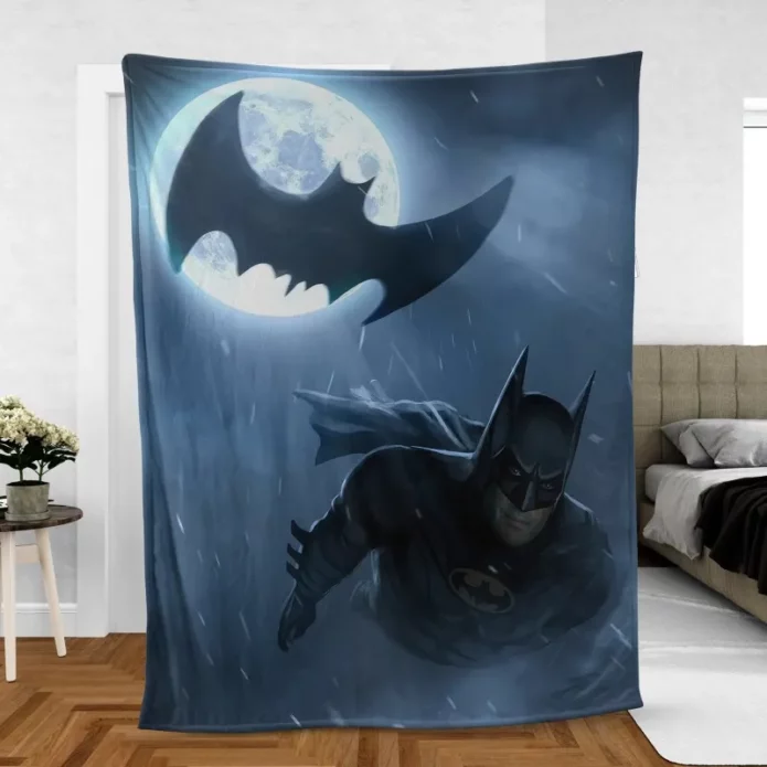 Batman Cape Is A Flash Fleece Blanket