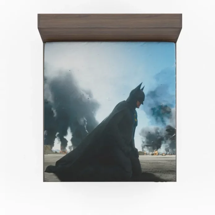 Batman Michael Keatons Flash DC Fitted Sheet