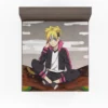 Boruto Uzumaki Blue-Eyed Ninja Anime Fitted Sheet