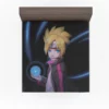 Boruto Uzumaki Rising in Anime Fitted Sheet