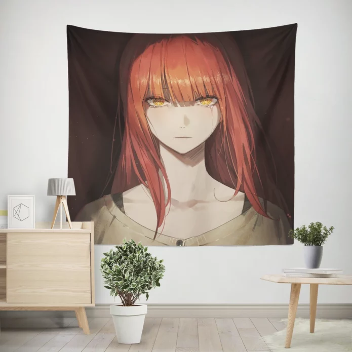 Chainsaw Man Makima Unraveling Mystery Anime Wall Tapestry