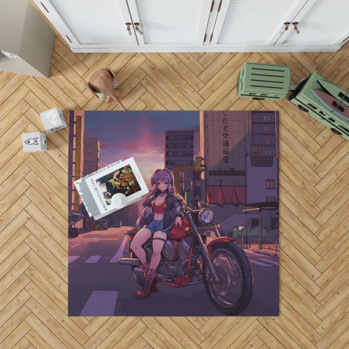 Clannad Kyou Fujibayashi Vibrant Heroine Anime Rug