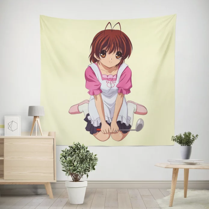 Clannad Nagisa Love and Dreams Anime Wall Tapestry