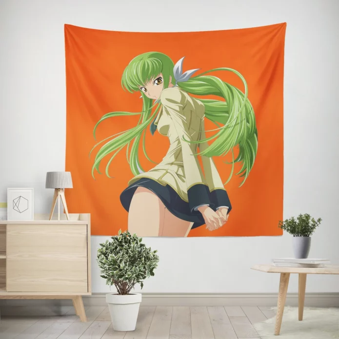 Code Geass CC Secretive Persona Anime Wall Tapestry