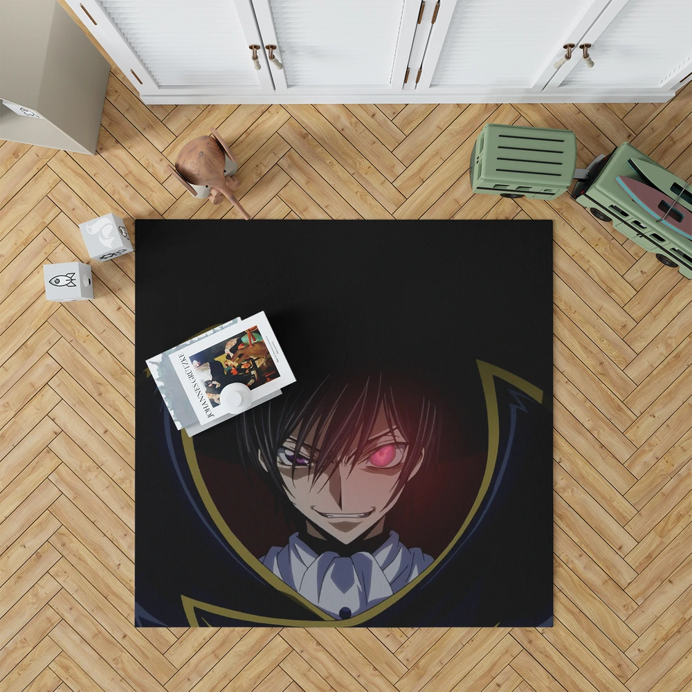 Lelouch Lamperouge Code Geass Saga Anime Rug