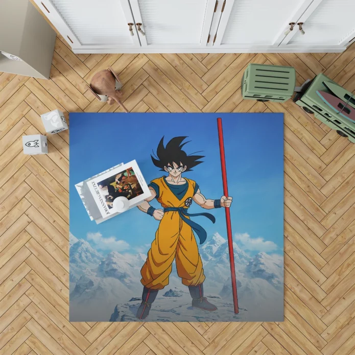 Dragon Ball Super The Movie Goku Adventure Anime Rug