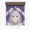 Emilia Re ZERO Resilient Protagonist Anime Fitted Sheet