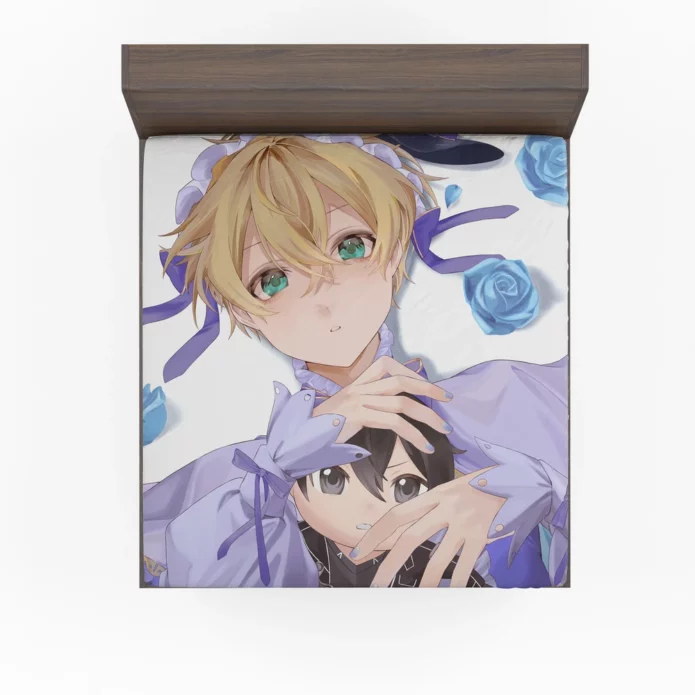 Eugeo SAO Adventure Sword Art Online Anime Fitted Sheet