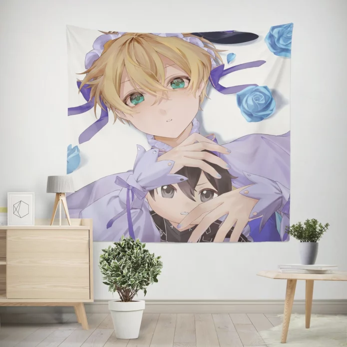 Eugeo SAO Adventure Sword Art Online Anime Wall Tapestry