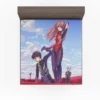 Evangelion 30 Asuka and Rei Journey Anime Fitted Sheet