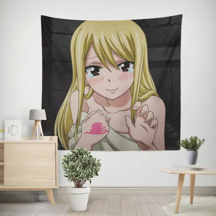 Fairy Tail Enchantress Lucy Heartfilia Anime Wall Tapestry