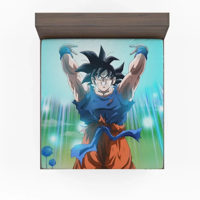 Goku New Frontier Dragon Ball Super Anime Fitted Sheet