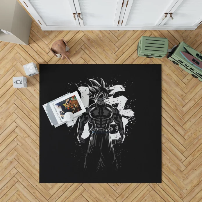 Goku Power Unleashed Dragon Ball Z Anime Rug