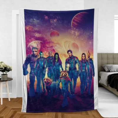 Guardians of the Galaxy Volume 3 Starfall Fleece Blanket