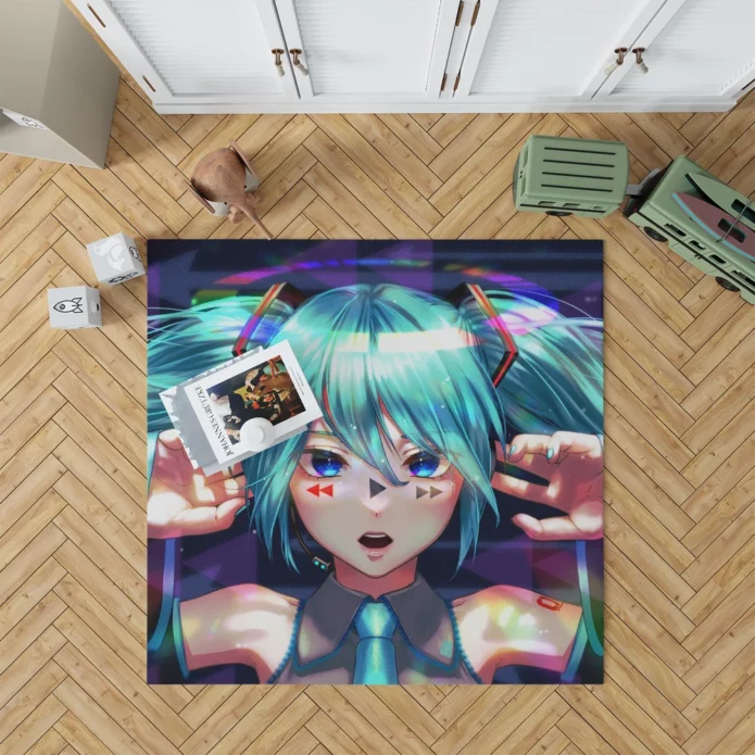 Hatsune Miku Anime Vocaloid Manga Rug