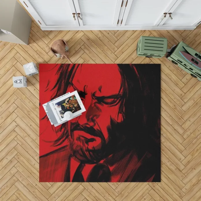 John Wick Chapter 4 Vengeance Unleashed Rug