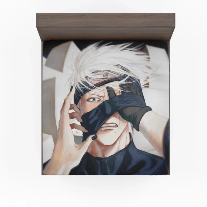 Kakashi Hatake Naruto Adventure Anime Fitted Sheet