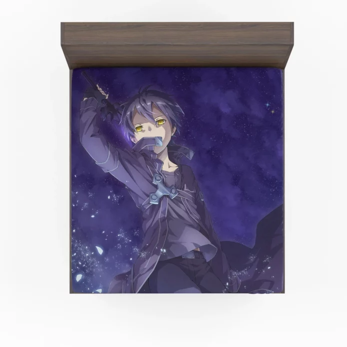 Kirito Saga Sword Art Chronicles Anime Fitted Sheet