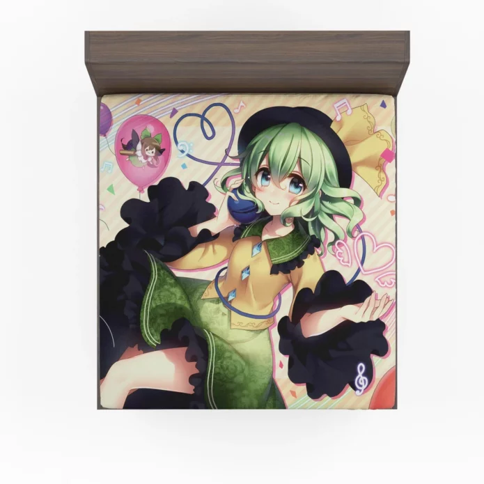 Koishi and Satori Touhou Sisters Anime Fitted Sheet