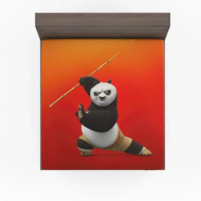 Kung Fu Panda 4 Rise of Legends Fitted Sheet