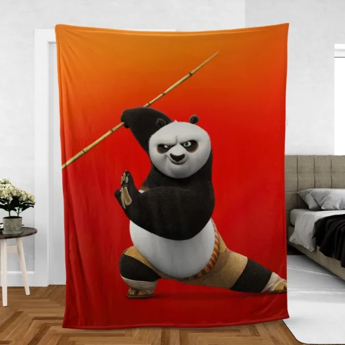 Kung Fu Panda 4 Rise of Legends Fleece Blanket