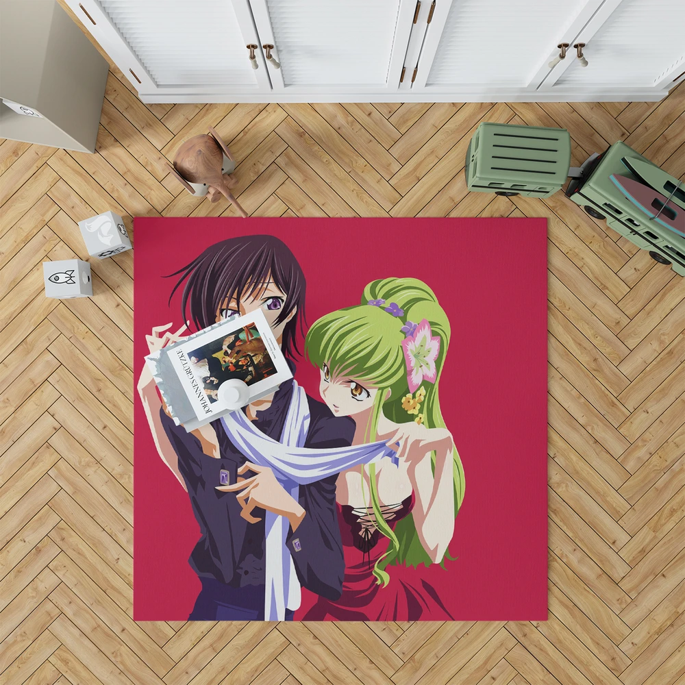 Lelouch Lamperouge Code Geass Saga Anime Rug