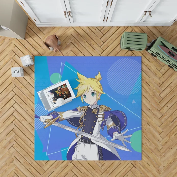 Len Kagamine in Project Sekai Adventure Anime Rug