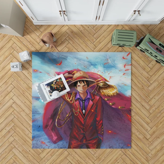 Luffy Quest One Piece Chronicles Anime Rug