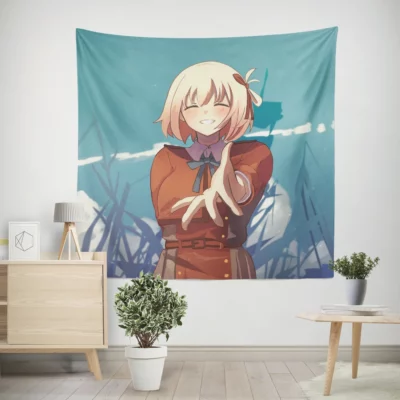 Lycoris Recoil Chisato Anime Journey Wall Tapestry