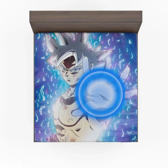 Mastered Ultra Instinct Goku Domination Anime Fitted Sheet