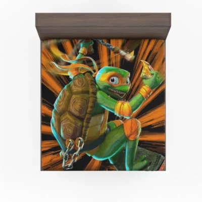 Michelangelo Teenage Mutant Ninja Turtles Unite Fitted Sheet