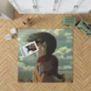 Mikasa Dynamic Wallpaper Unleash Titans Anime Rug